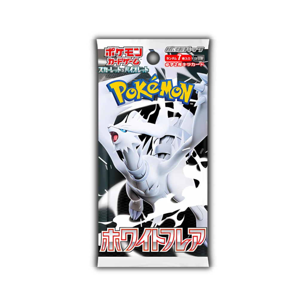 White Flare Booster Pack - Japanese