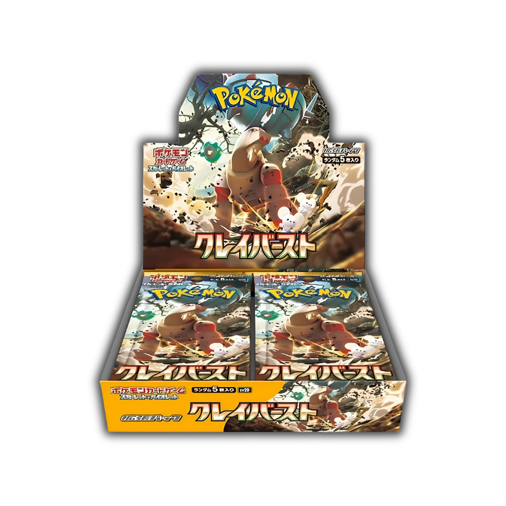 Clay Burst Booster Box - Japanese