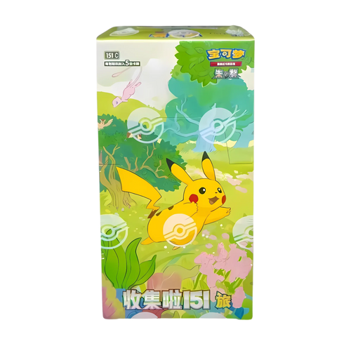 Collect 151 Journey (Slim) Booster Box - Simplified Chinese